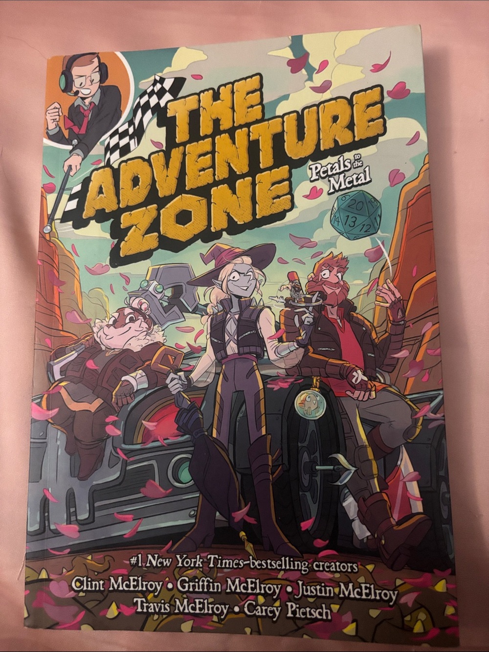The Adventure Zone Petals to the Metal Graphic Novel